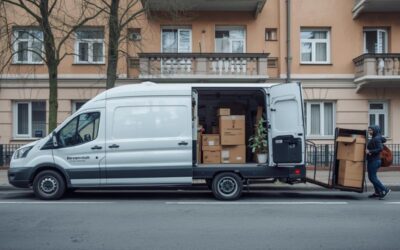 Wynajem busa i dostawczaka w Libiążu przy przeprowadzkach oraz transporcie lokalnym